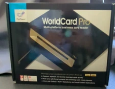 PenPower WorldCard Pro WCUPRO1EN  Business Card Scanner Black