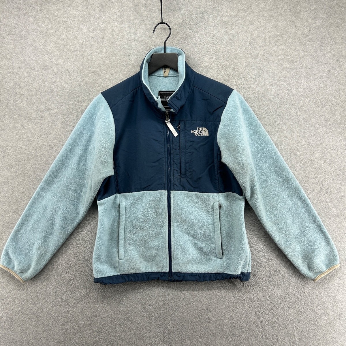 The North Face Denali Jacket Womens Size Small Blue Full Zip Fleece