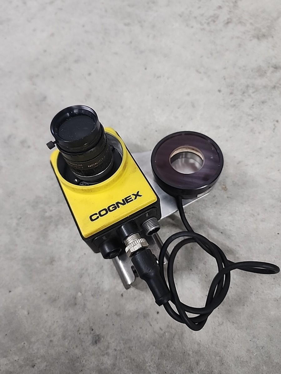 COGNEX CAMERA MODEL # 821-0100-3R B w/ QRL-050028-SW | eBay