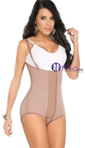 Faja Colombiana Slim Bodysuit Shaper Reductor Faja Levanta Cola 3 Hooks - Picture 10 of 11