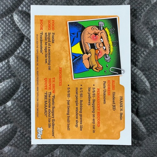 GARBAGE PAIL KIDS 2025 CHROME 7TH SERIES 7 DROOL REFRACTOR PICK-A-CARD 251A-AN8B - Picture 127 of 201
