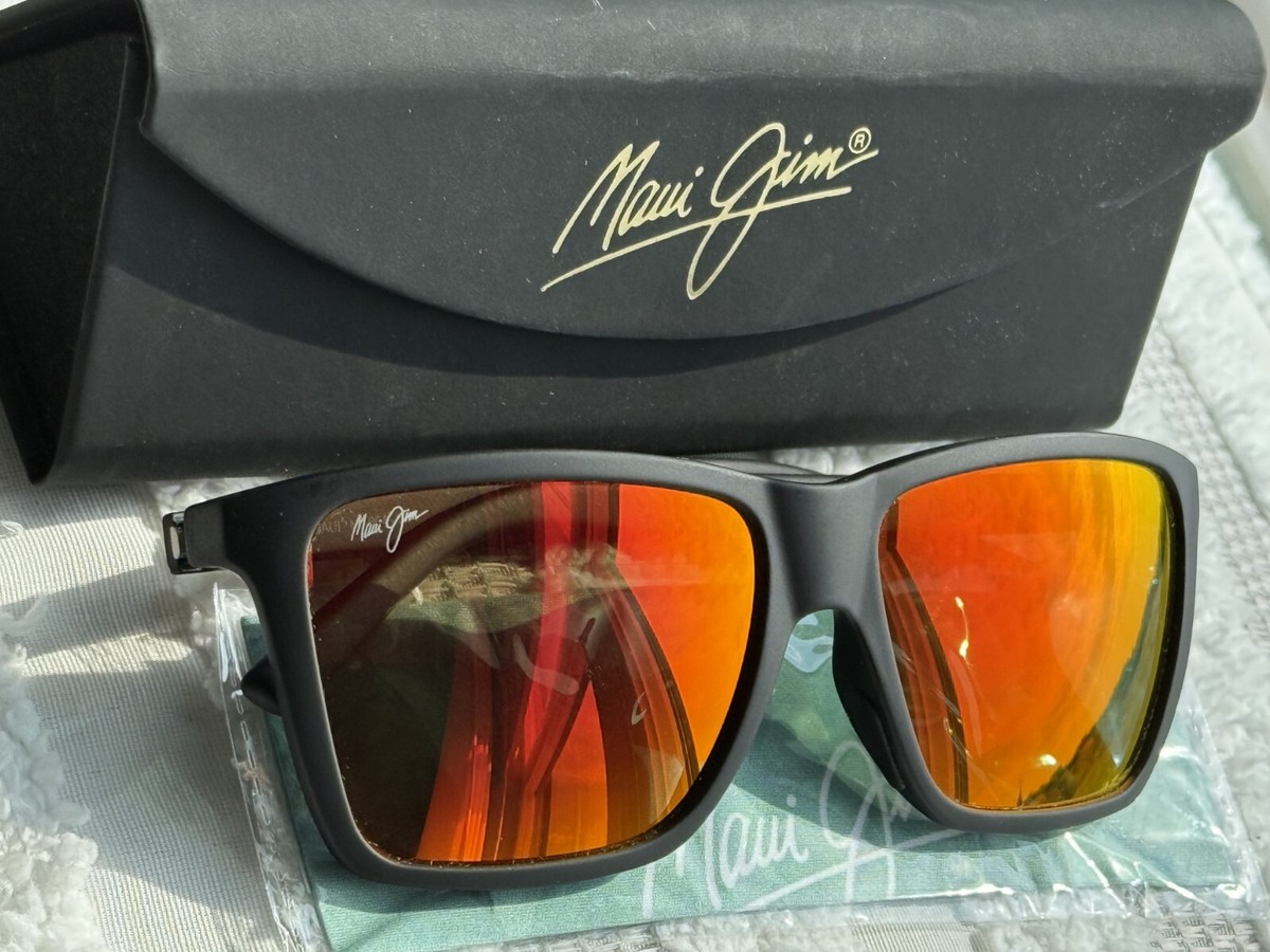 Maui Jim Cruzem MJ 864 02A Matte Black Rubber Frame & Hawaii Maui Jim Cruzem MJ 864 02A Matte Black Rubber Frame & Hawaii