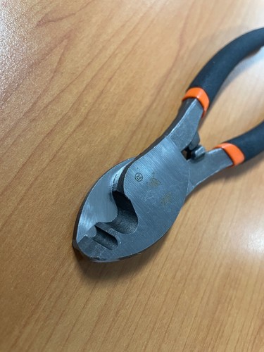 6" Cable Cutter Pliers Carbon Steel Copper Aluminium Wire Electrician Tool 150mm - Picture 4 of 4
