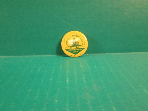 Vintage Lincoln, Nebraska Centennial - 2.-9. Mai 1959 Anstecknadel/Hutnadel - Bild 1 von 2