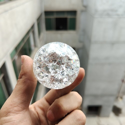 Handicraft DIY Feng Shui Glass Marble Crystal Ball Magic Sphere Ornament - Picture 8 of 14