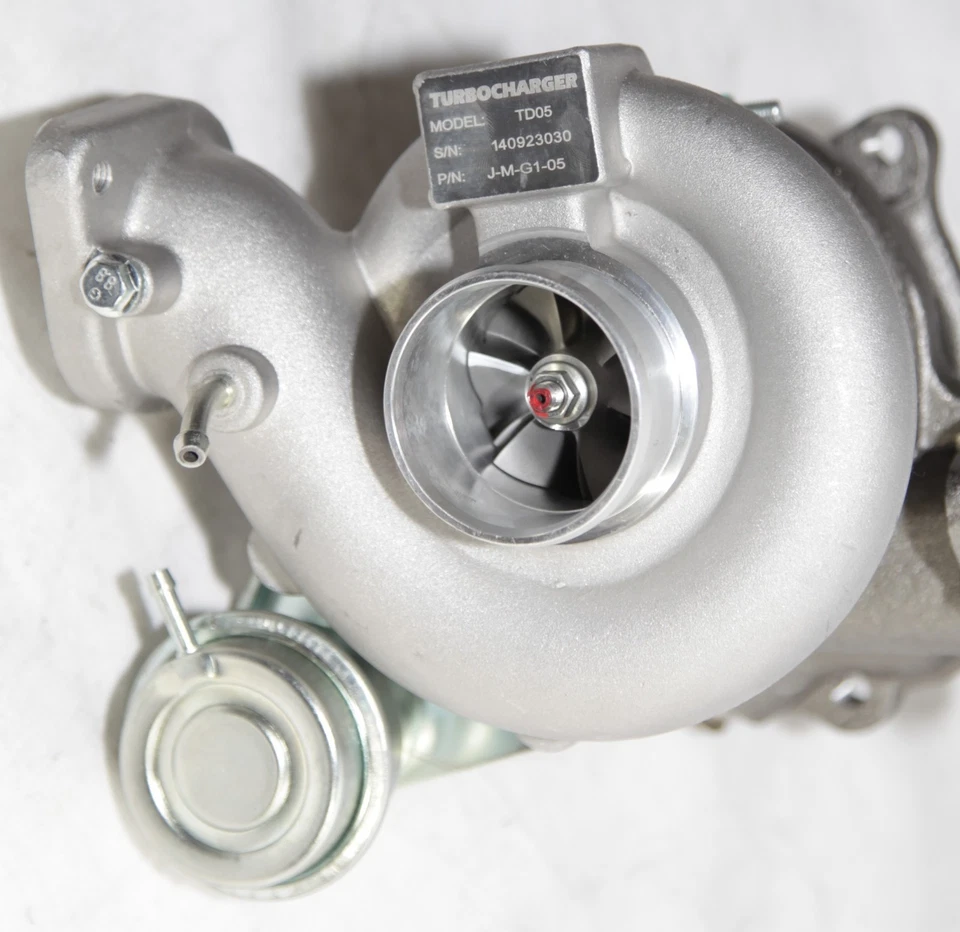 Cargador turbo TD05 16G apto 08-12 Subaru Impreza WRX sedán/carro 2.5T Foto 4 de 4