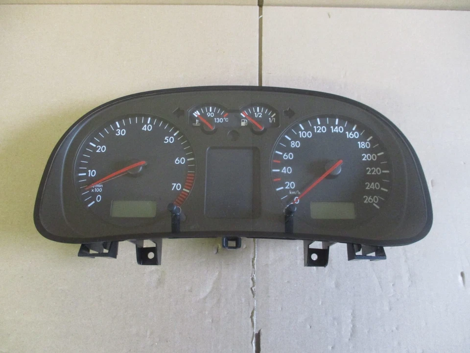 VW Golf 4 Bora Benzin Kombiinstrument Tachometer Tacho 260km/h NEU original VAG - Bild 3 von 4