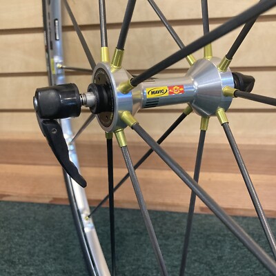 MINT! Mavic R-SYS Road Wheel Set With Carbon Fiber Spokes! Shimano