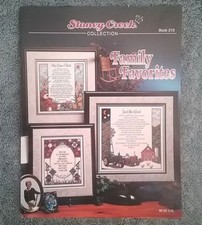 Stoney Creek Collection Cross Stitch Chart Book Family Favorites 5 Charts 1998
