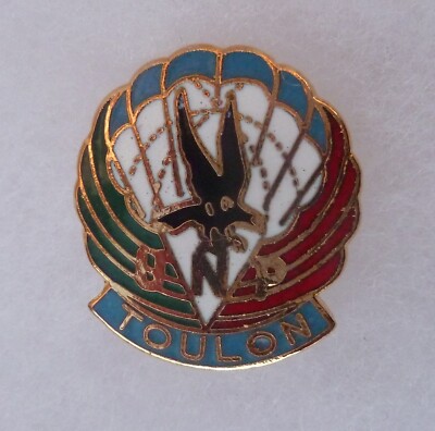 INSIGNE BOUTONNIÈRE BREVET PREPARATION MILITAIRE PARACHUTISTE Années 1950 174770990273