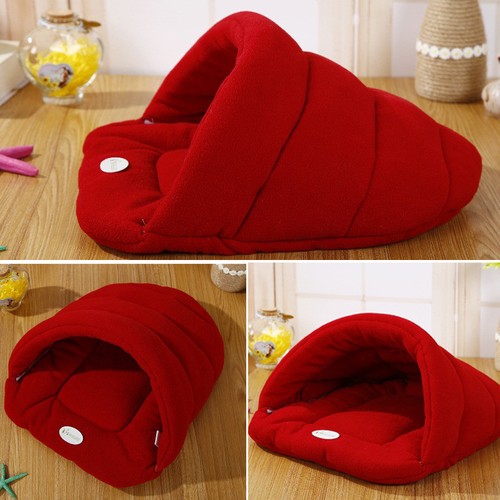 Mode Katze Hund Haus Welpenhöhle Haustier Schlaf Bett Matte Pad Iglu Nest Heiß S, M, L, X - Bild 10 von 16