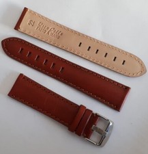 Cinturino Orologio marrone misura ansa 22mm.
