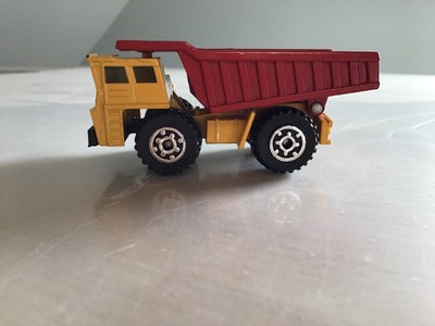 matchbox dump truck 1989