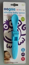 NEW oogaa Baby Mealtime Truck Spoon, Blue