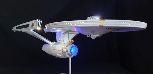 LED Lighting kit for Star Trek USS Enterprise Refit NCC-1701-(A) 1:350 - 第 1/9 張圖片
