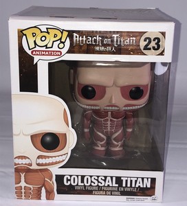Colossal Titan 23 Funko Pop Animation Attack on Titan 6 inch NIP 849803043612 | eBay