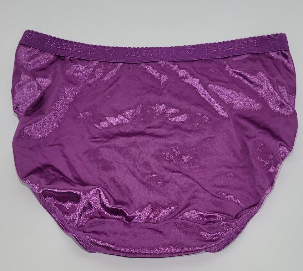 VASSARETTE Vintage Second Skin Satin GLOSSY WET LOOK Bikini Panties Estate  – IBBY