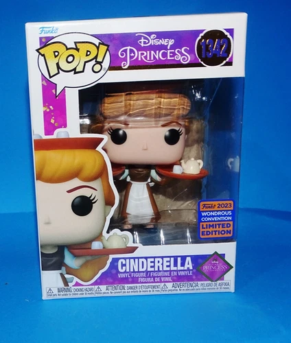 Funko Pop Vinyl - Cinderella Dishes Disney #1342 Wondrous Convention Princess