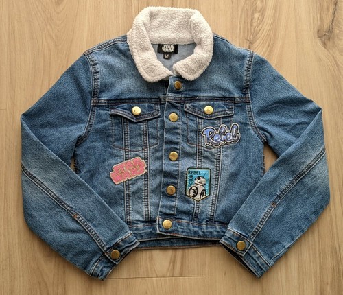 Medium Rebel Club Denim Sequins Patch 
