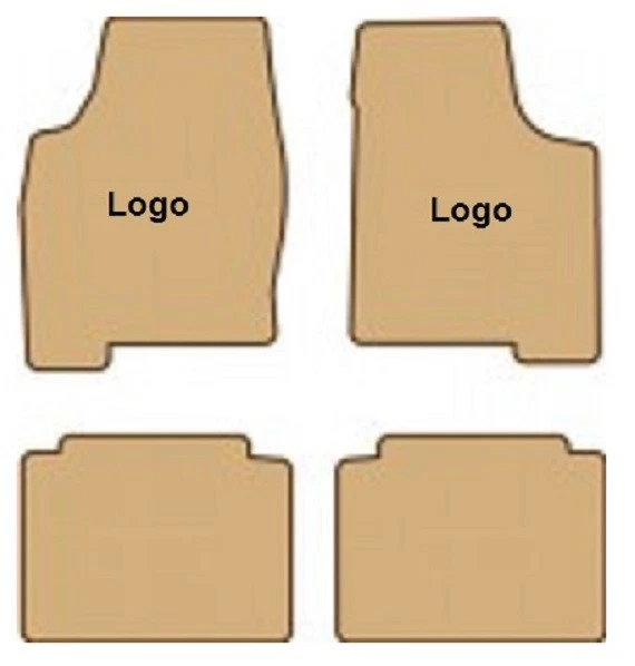 Lloyd Mats Velourtex Acura RL 4 Pc Floor Mats (1996-2012) Foto 4 de 4