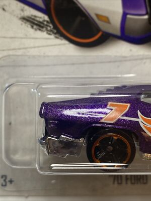 Hot Wheels HW RACING '12 ~ '70 FORD TORINO (Purple) (178/247