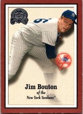 2000 Fleer Greats of the Game #66 Jim Bouton Baseball card 8D
