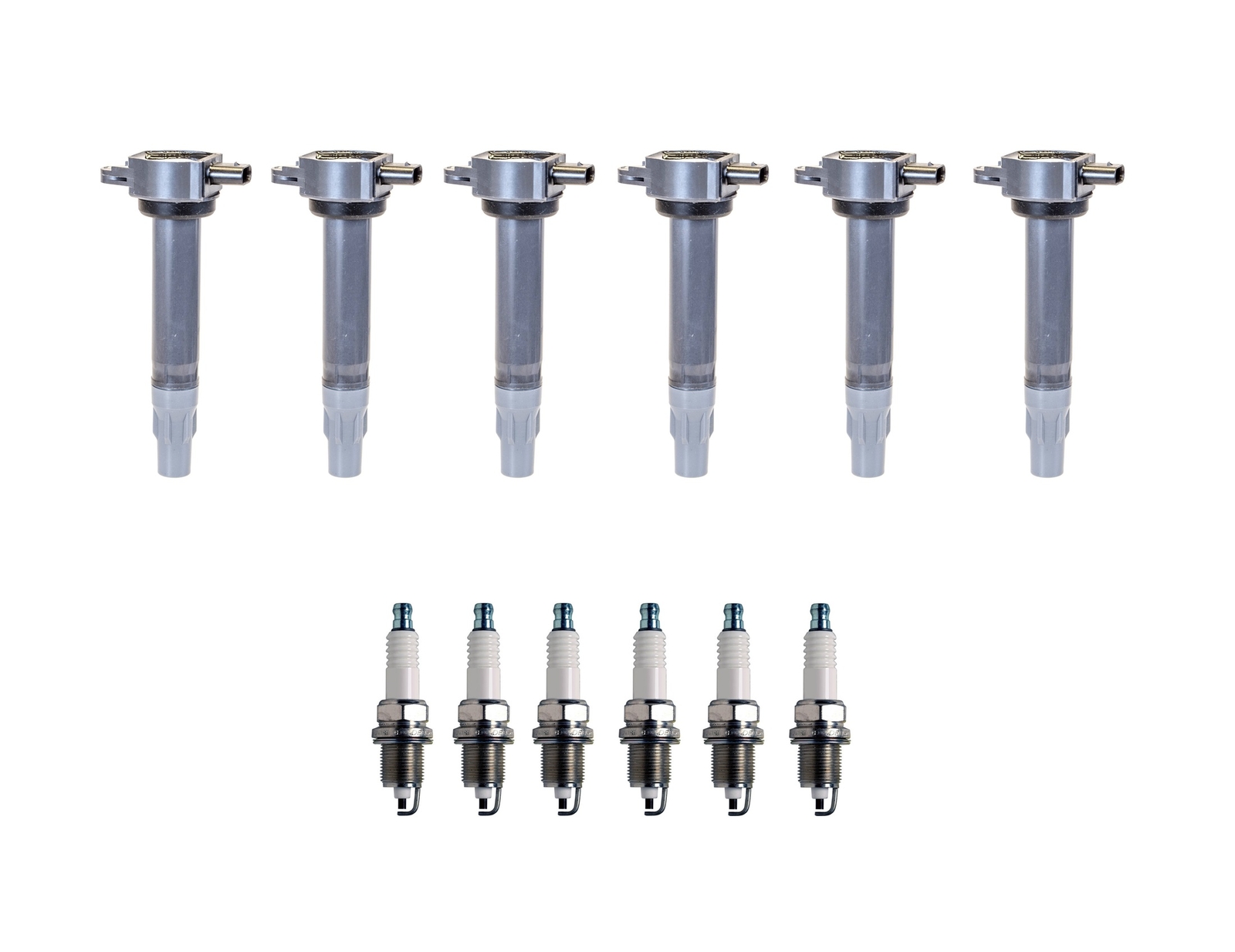Denso 6 Ignition Coils  6 U-Groove Design Spark Plugs .035 Kit For 3.5L 4.0L V6