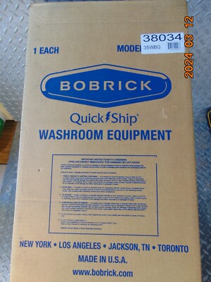 BOBRICK 38034 WASHROOM EQUIPMENT | eBay