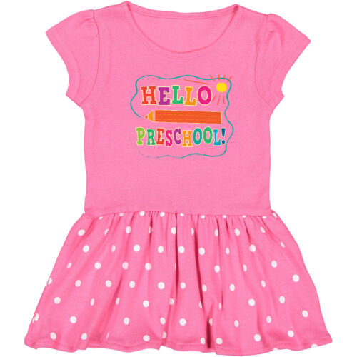 Inktastic Hello Preschool 1st Day Of School Toddler Dress First Childs Clothing