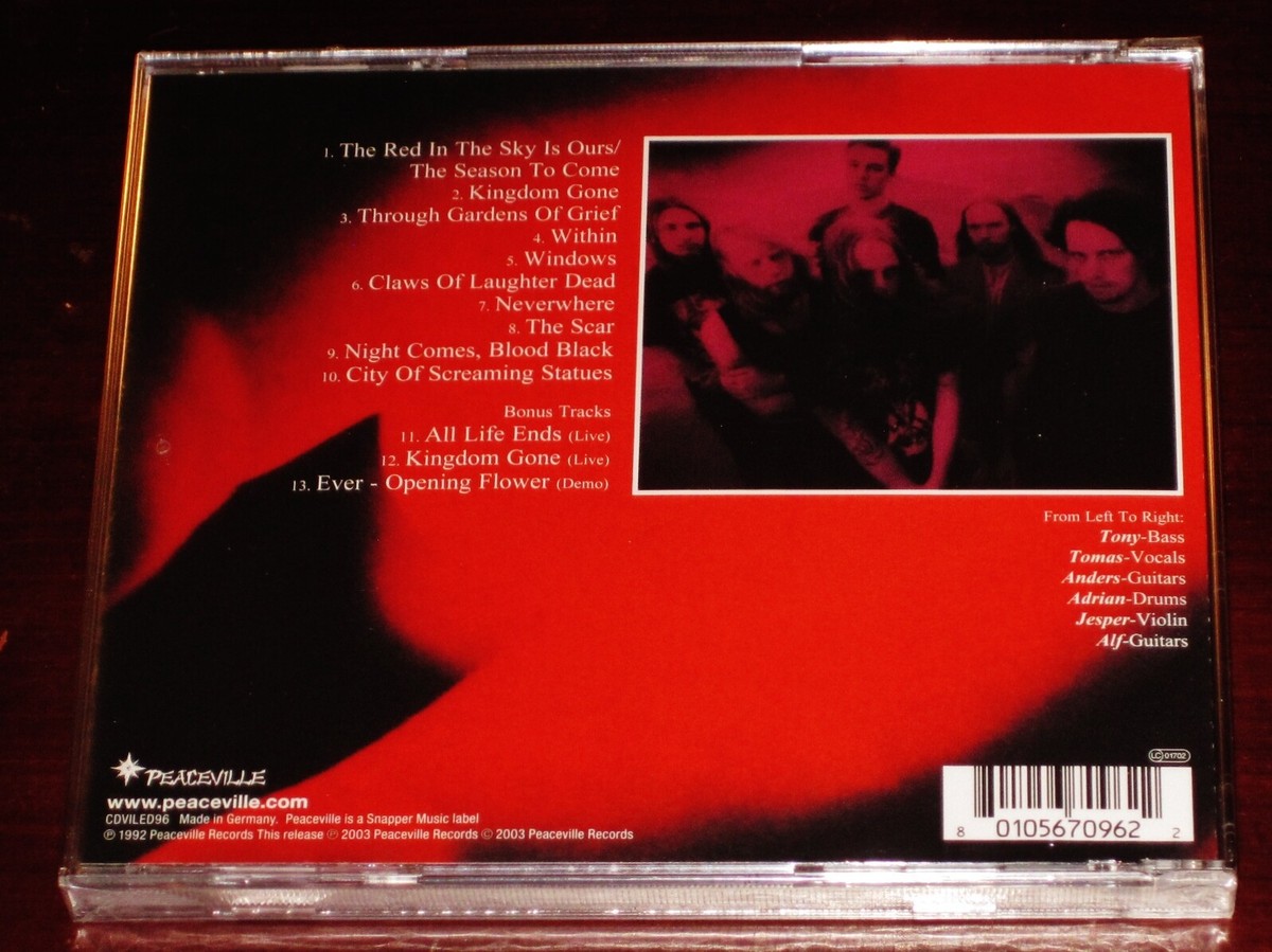 RED in the Sky Is Ours by At the Gates (CD, 2003) for sale online