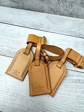 Excellent Louis Vuitton Vachetta Luggage Tag Authentic 1 per order 