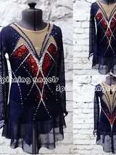 Figure Skating Dress Women's / Girls' Ice Skating Dress navy