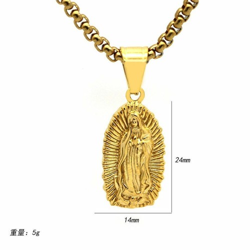 Stainless Steel Virgin Mary Gold 