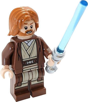 Lego Star Wars Mini Figure Obi-Wan Kenobi with Lightsaber