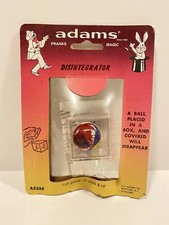 Vintage Adams Magic Trick Prank Joke New in Package - Disintegrator