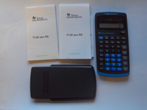 Texas Instruments TI-30 ECO RS Schulrechner Technisch-Wissenschaftlich Solar TOP