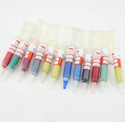 12pcs 5gram Diamant Polieren Läppen Paste Compound Spritze Set 0.5-40Micron