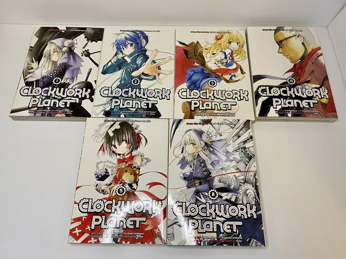 CLOCKWORK PLANET Sci Fi MANGA Series by Yuu