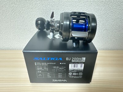 リール SALTIGA BJ 200SH Daiwa 17 SALTIGA BJ 200-HL Baitcasting Reel for Jigging From