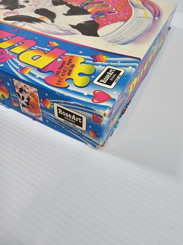 Lisa Frank Kittens In Shoe Puzzle 100 Piece Rare Hightop Bubble Vintage 80- 90s - Picture 11 of 17