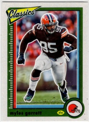 2022 Panini Classics Football Myles Garrett No. 24 Cleveland Browns