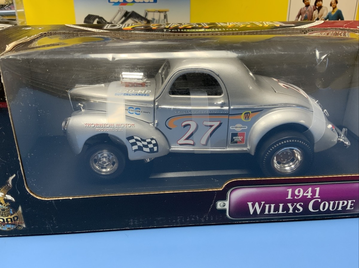 YAT Ming Road Signature 1941 Willys Coupe Carl Thornton #27 Deluxe