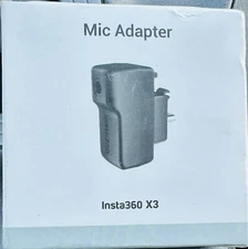 OEM Insta360 X3 CINSBAQ/A Mic Adapter - Brand New