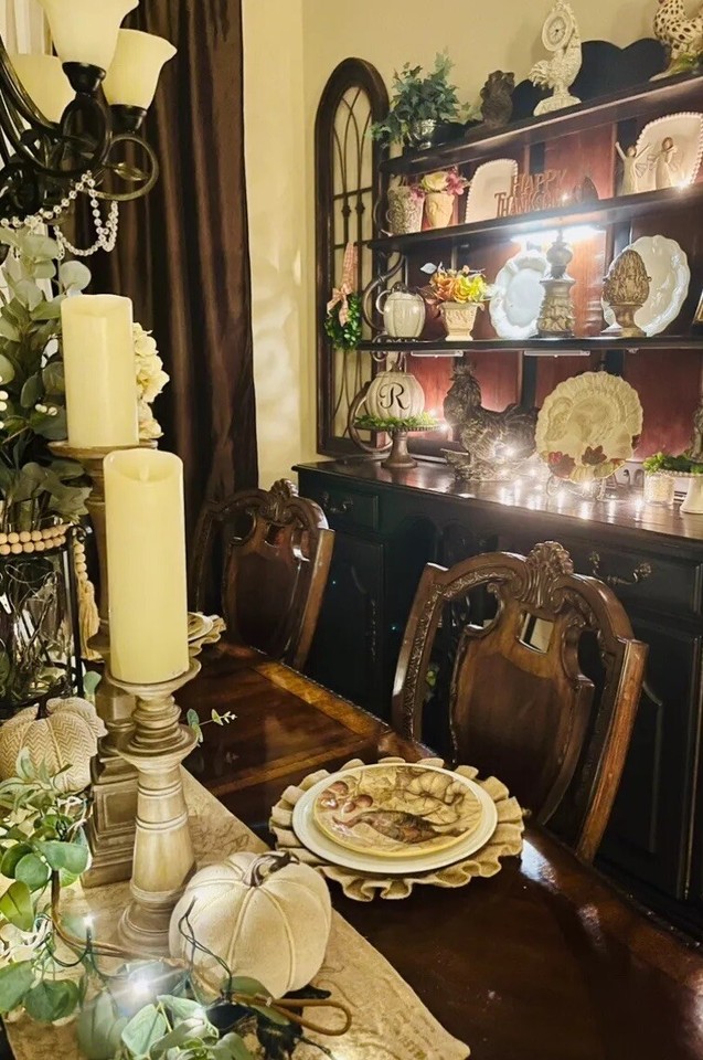 Pottery Barn FRESCO TURKEY, 9" Salad Plate’s, Excellent Condition X6 eBay