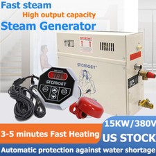 Steam Shower Generator Kit for Bath Sauna SPA Aromatherapy Steam Head System