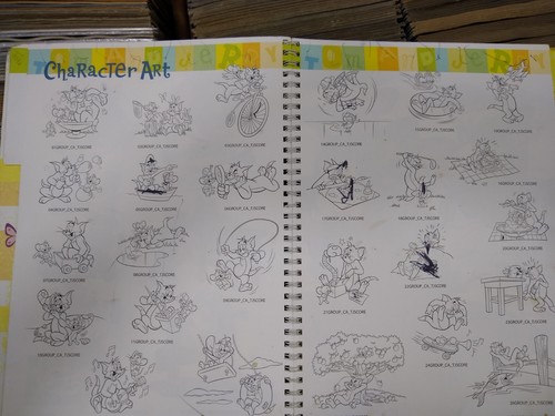 TOM & JERRY, STYLE GUIDE, TWICE THE MISCHIEF TWICE THE FUN, VERY RARE, W/CD - Picture 6 of 13