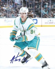 Alexander Barabanov Signed 8x10 Photo San Jose Sharks Autographed COA