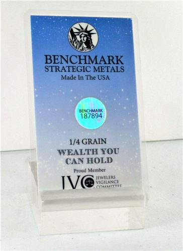 LOT 10 X 1/4 GRAIN .999 FINE 24K GOLD BAR "CHRISTMAS LIGHTS" - IN COA CARD - Picture 5 of 5