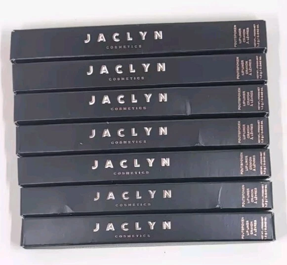 Jaclyn Cosmetics Poutspoken Lip liner I'm In It Brand New Lot Of 7 - Image 4 of 4