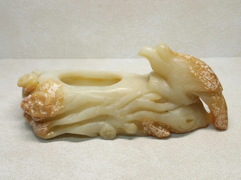 Lavadora de pincéis de jade ou pedra dura esculpida na China - Imagem 4 de 4